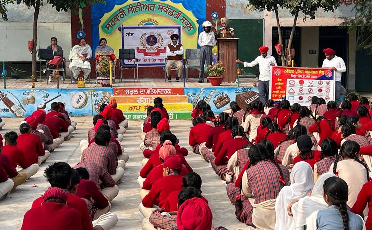 Conducting seminars for information about traffic rules and adverse effects of drugs